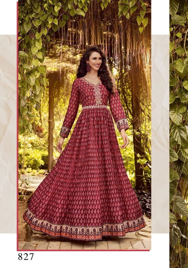 Mohini 809 Wedding Wear Printed Gown Catalog
